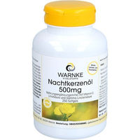 Produktbild von Warnke Vitalstoffe Nachtkerzenöl 500 mg Kapseln 250 Stück ohne Zusatzstoffe