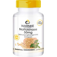 Produktbild von Warnke Vitalstoffe Nattokinase 50 mg Kapseln 60 Stück