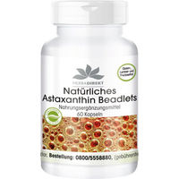 Produktbild von Warnke Vitalstoffe Natürliches Astaxanthin Kapseln vegan ohne Zusatzstoffe 60 Stück
