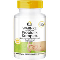Produktbild von Warnke Vitalstoffe Probiotik Komplex Kapseln 60 Stück für Erwachsene