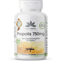Produktbild von Warnke Vitalstoffe Propolis 750 mg Tabletten ohne Zusatzstoffe 60 Stück