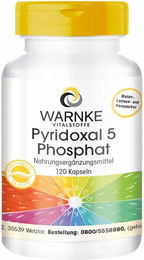 Warnke Vitalstoffe Pyridoxal-5-Phosphat Vitamin B6 Kapseln ohne Zusatzstoffe 120 Stück – Bild 1 von 1