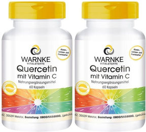 WARNKE VITALSTOFFE Quercetin 250 mg Kapseln 120 Stück – Bild 1 von 1