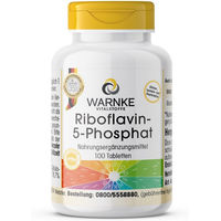 Produktbild von Warnke Vitalstoffe Riboflavin-5-Phosphat B2 100 mg Tabletten vegan ohne Zusatzstoffe