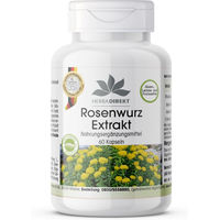 Produktbild von Warnke Vitalstoffe Rosenwurz Extrakt Rhodiola Rosea Kapseln vegan ohne Zusatzstoffe 60 Stück