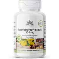Produktbild von Warnke Vitalstoffe Rosskastanien-Extrakt 300 mg Kapseln vegan ohne Zusatzstoffe 120 Stück