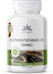 Warnke Vitalstoffe Schwarzkümmelöl Kapseln vegan ohne Zusatzstoffe 180 Stück – Bild 1 von 1