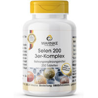 Produktbild von Warnke Vitalstoffe Selen 200 Tabletten glutenfrei laktosefrei ohne Zusatzstoffe
