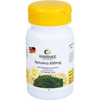 Produktbild von Warnke Vitalstoffe Spirulina 500 mg Tabletten vegan ohne Zusatzstoffe 100 Stück