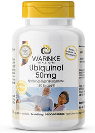Warnke Vitalstoffe Ubiquinol Kaneka QH 50 mg Kapseln 120 Stück – Bild 1 von 1