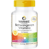 Produktbild von Warnke Vitalstoffe Vitamine für Schwangere und Stillende Tabletten ohne Zusatzstoffe