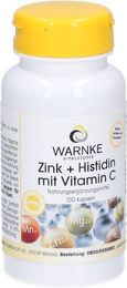 Warnke Vitalstoffe Zink Histidin Vitamin C Kapseln für Erwachsene – Bild 1 von 1