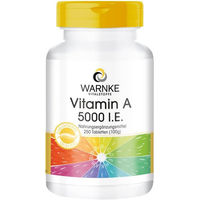 Produktbild von Warnke Vitamin A 5.000 I.E. Tabletten für Erwachsene 250 Stück