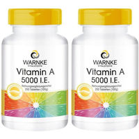 Produktbild von Warnke Vitamin A 5000 I.E. Tabletten für Erwachsene 250 Stück