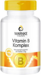 Warnke Vitamin B Komplex Tabletten für Erwachsene 250 Stück – Bild 1 von 1