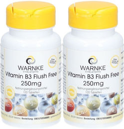 WARNKE Vitamin B3 Niacin 250 mg Tabletten ohne Zusatzstoffe für Erwachsene – Bild 1 von 1