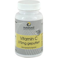 Produktbild von WARNKE Vitamin C 375 mg gepuffert Tabletten vegan ohne Zusatzstoffe für Erwachsene 100 Stück