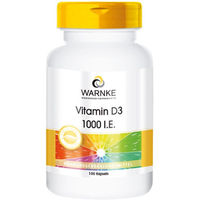 Produktbild von Warnke Vitamin D3 1.000 I.E. Kapseln für Erwachsene 100 Stück