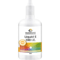 Produktbild von Warnke Vitamin E Liquid 100 UI Tropfen vegan ohne Zusatzstoffe