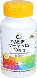 WARNKE Vitamin K2 MK-7 200 µg Tabletten 100 Stück – Bild 1 von 1