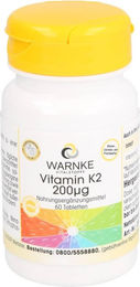 Warnke Vitamin K2 MK-7 200 µg Tabletten 60 Stück – Bild 1 von 1
