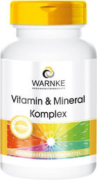 Warnke Vitamin & Mineral Komplex Kapseln für Erwachsene 100 Stück – Bild 1 von 1