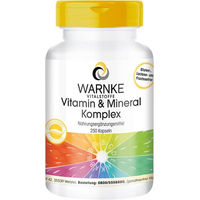 Produktbild von Warnke Vitamin & Mineral Komplex Kapseln für Erwachsene 250 Stück