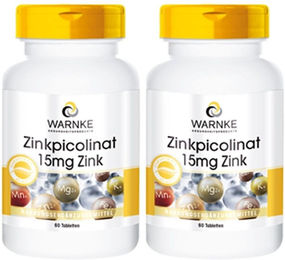 Warnke Zinkpicolinat 15 mg Tabletten für Erwachsene 60 Stück – Bild 1 von 1
