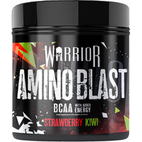 Produktbild von Warrior Amino Blast BCAA Erdbeere Kiwi Pulver vegan zuckerfrei 270 g