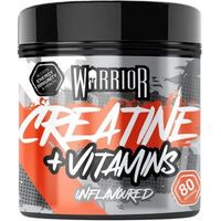 Produktbild von Warrior Creatine Plus Vitamine Pulver 360 g Geschmacksneutral Vegan Halal für Sportler