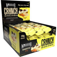 Produktbild von Warrior CRUNCH Proteinriegel Banoffee Pie zuckerarm 12 Riegel