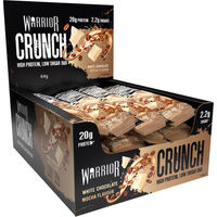 Produktbild von Warrior CRUNCH Proteinriegel Weiße Schoko Mokka 12 Stück