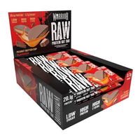 Produktbild von Warrior Proteinriegel Erdnussbutterpraline zuckerfrei und ohne Zusatzstoffe 12 x 75 g