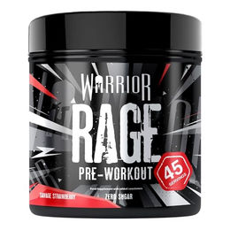 Warrior Rage Pre Workout Booster Pulver Erdbeere 392 g – Bild 1 von 9