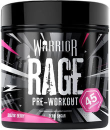 Warrior RAGE Pre-Workout-Pulver Blazin' Berry Beeren-Mix 392g – Bild 1 von 1