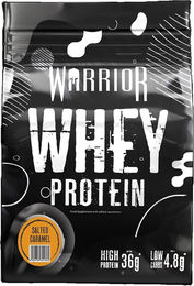 Warrior Whey Proteinkonzentrat Gesalzenes Karamell Zuckerarm 1kg – Bild 1 von 1