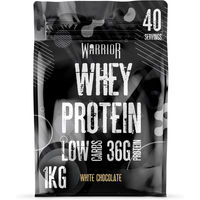 Produktbild von Warrior Whey Proteinpulver Weiße Schokolade zuckerarm 1kg
