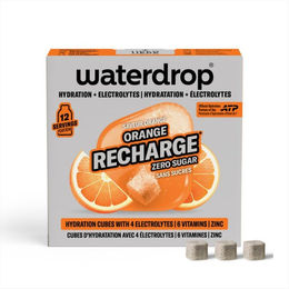 waterdrop Brausetabletten Orange für Sportler, zuckerfrei, vegan und glutenfrei, 12 Stück – Bild 1 von 1