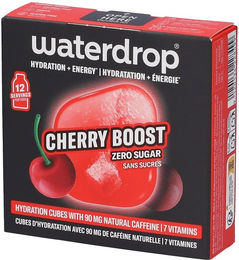 waterdrop Microenergy Cherry Boost Kirsche Brausetabletten zuckerfrei vegan glutenfrei – Bild 1 von 3