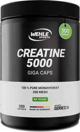 Wehle Sports Creatine Monohydrat Kapseln ohne Zusatzstoffe 600 Stück 1000 mg – Bild 1 von 2