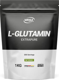 Wehle Sports L-Glutamin Pulver vegan und zuckerfrei 1000g – Bild 1 von 1