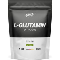 Produktbild von Wehle Sports L-Glutamin Pulver vegan und zuckerfrei 1000g
