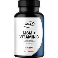 Produktbild von Wehle Sports MSM Tabletten 2000 mg vegan ohne Zusatzstoffe