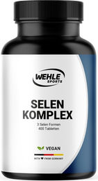 Wehle Sports Selen hochdosiert 200 µg Tabletten vegan ohne Zusatzstoffe 400 Stück – Bild 1 von 1