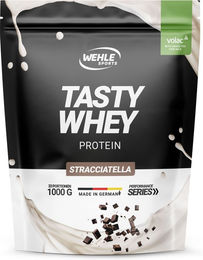 Wehle Sports Tasty Whey Protein Konzentrat Vanille 1000g Pulver – Bild 1 von 1