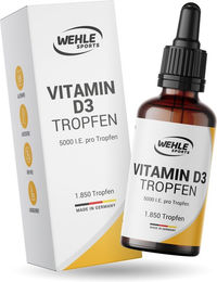 Wehle Sports Vitamin D3 5000 IE Tropfen – Bild 1 von 2