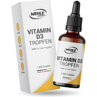 Produktbild von Wehle Sports Vitamin D3 5000 IE Tropfen