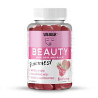 Produktbild von Weider Beauty-Kollagen-Kombi Gummis zuckerfrei mit Biotin, Kollagen und Hyaluronsäure 40 Stück