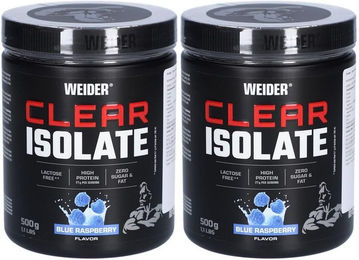 Weider Clear Isolate Eiweißpulver Blaue Himbeere zuckerfrei fettfrei laktosefrei 500 g – Bild 1 von 1
