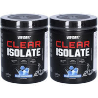 Produktbild von Weider Clear Isolate Eiweißpulver Blaue Himbeere zuckerfrei fettfrei laktosefrei 500 g